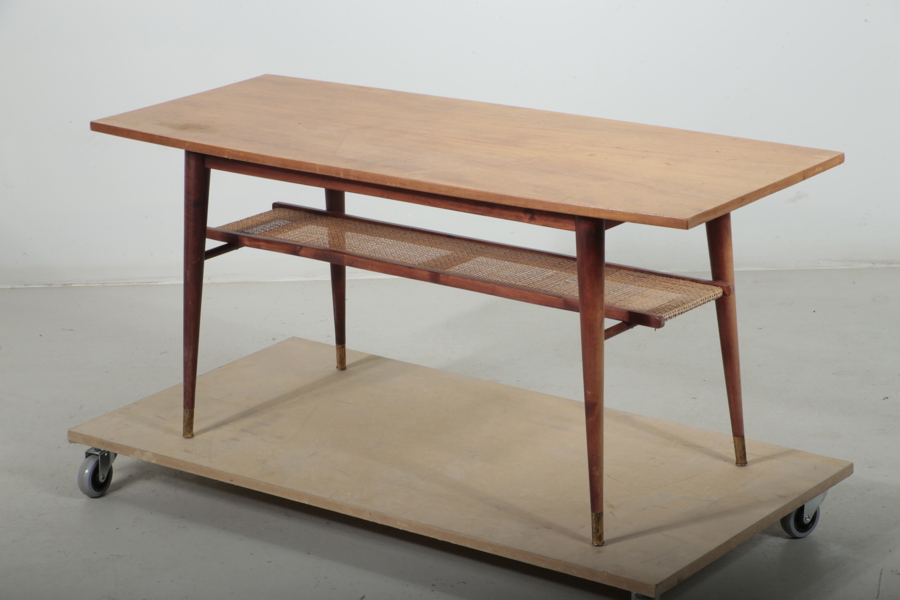 Soffbord teak, 1950-1960 tal