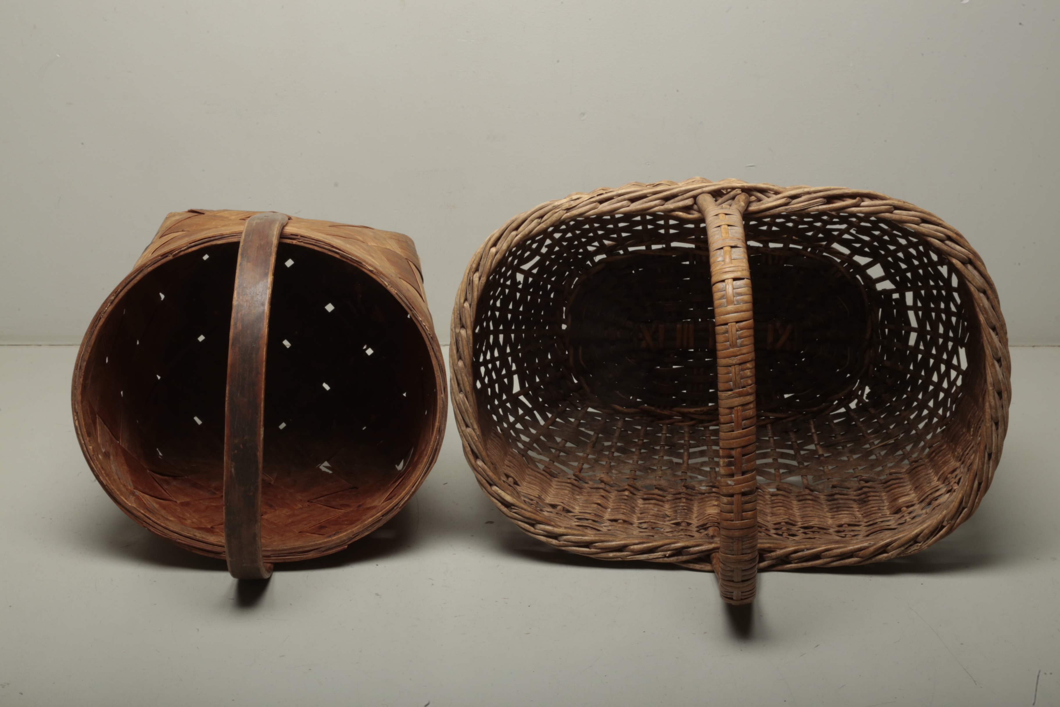 Spånkorg & flätad korg | Auction auktionstjanst.se