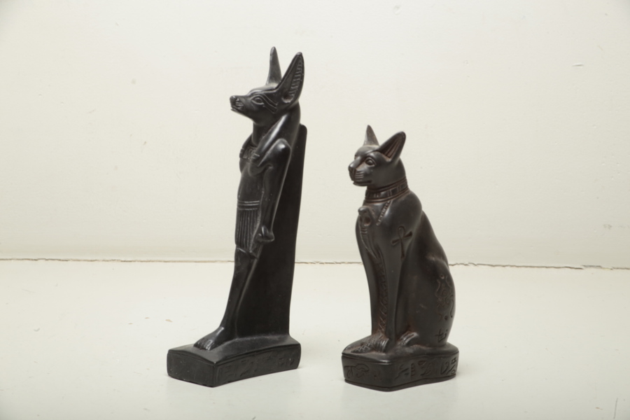 Figuriner Egyptiskt motiv, 2 stycken